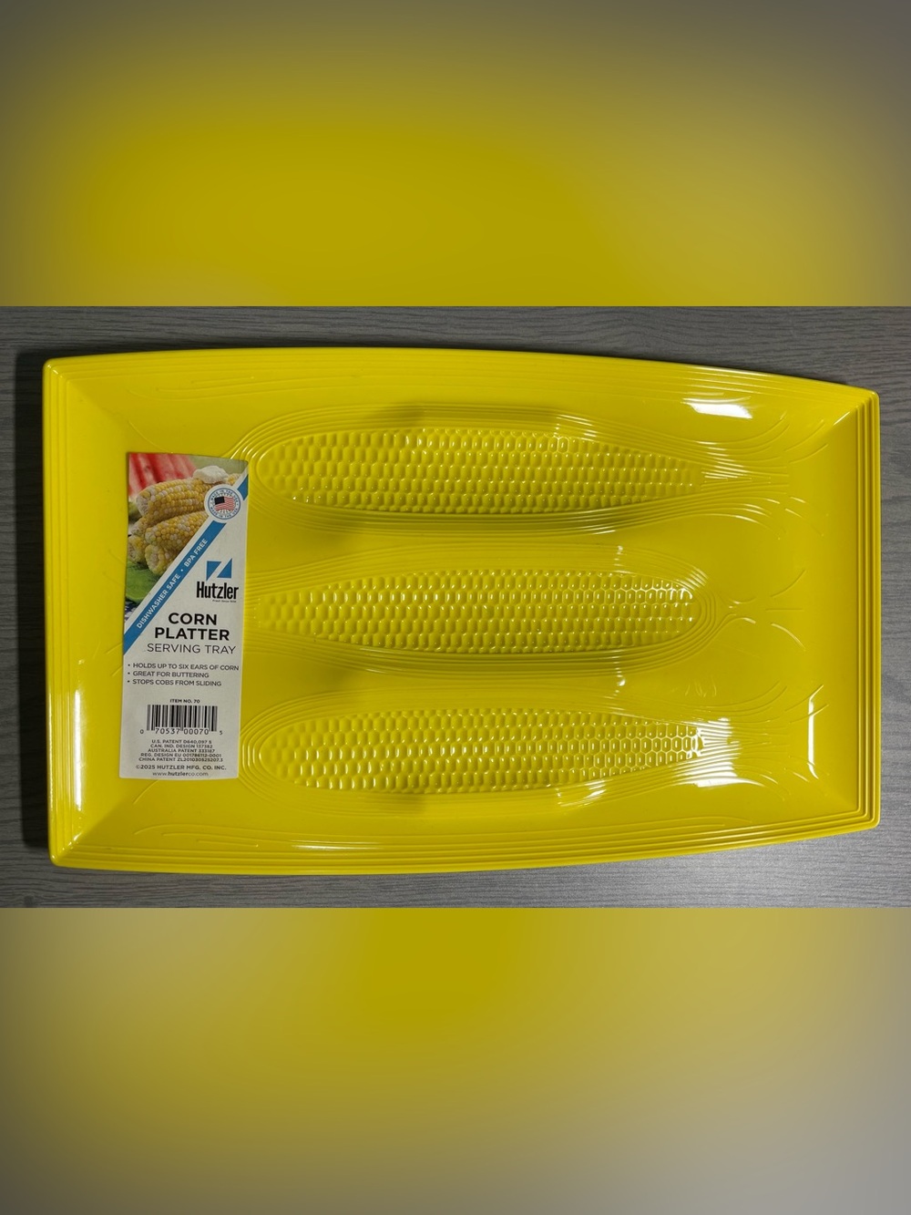 Hutzler Corn Platter Serving Tray - New Other - Unused